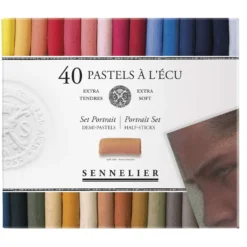 SENNELIER PASTELS À L'ÉCU, Künstler-Pastellkreiden Set