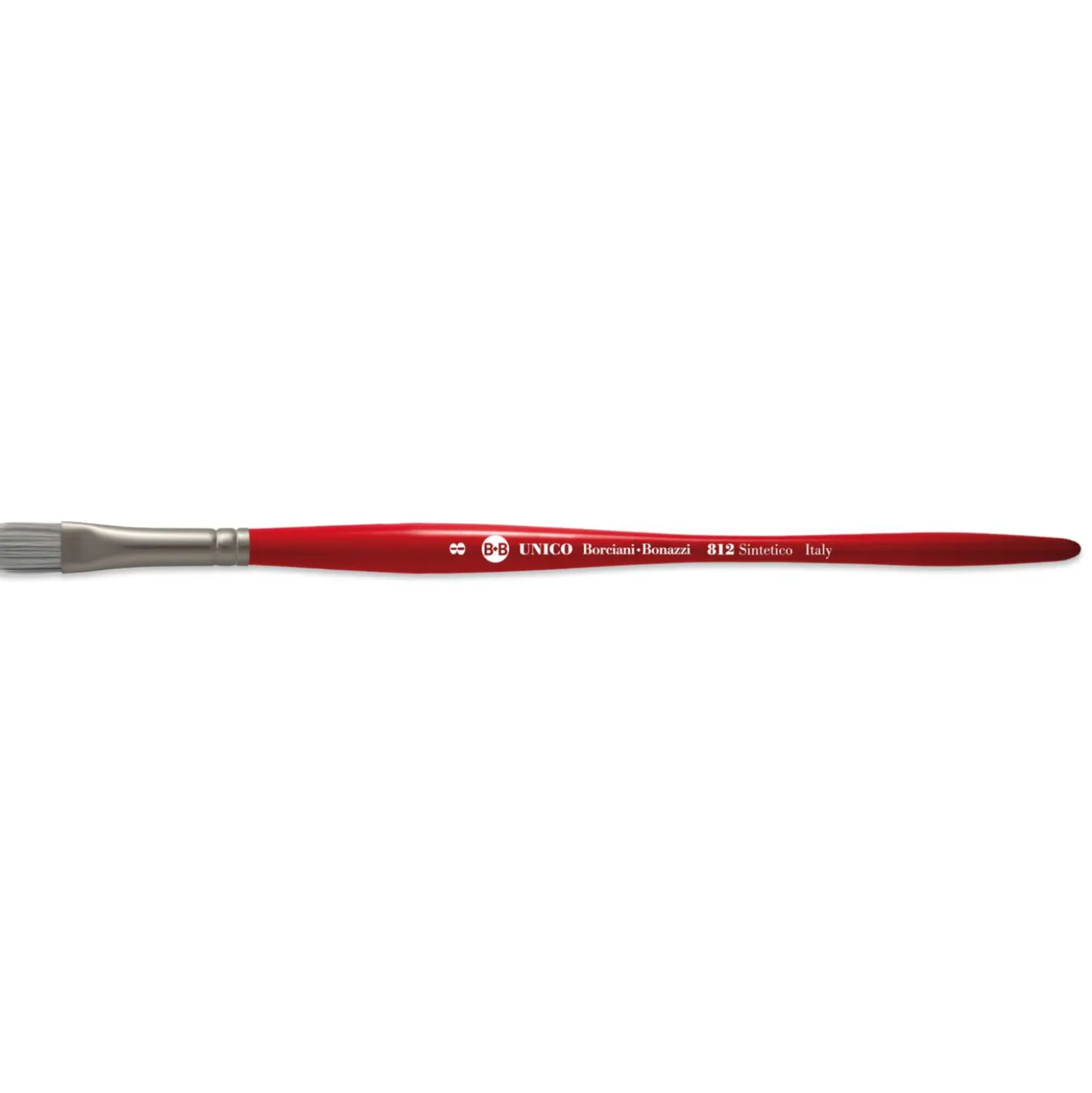 Borciani e Bonazzi Serie 812 UNICO SILVER Künstlerpinsel, katzenzunge