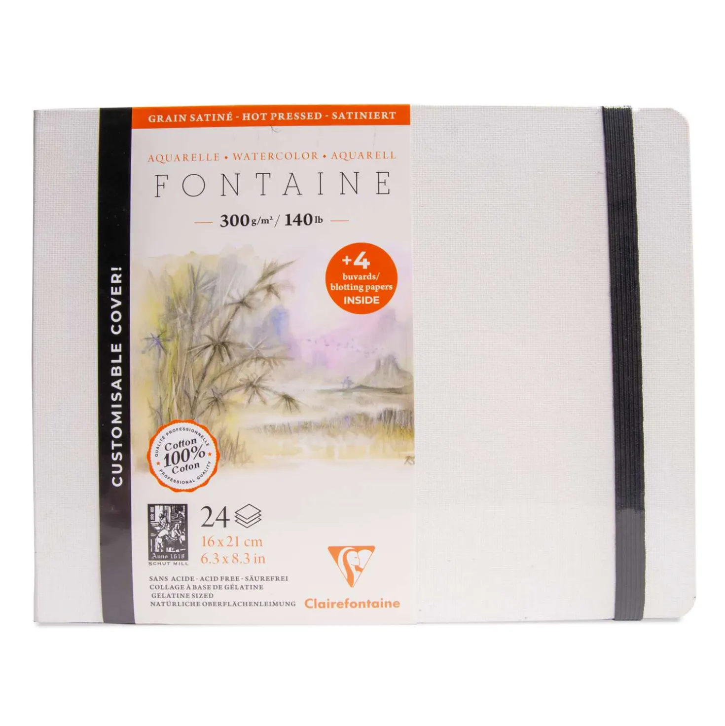 Clairefontaine FONTAINE Aquarellbuch
