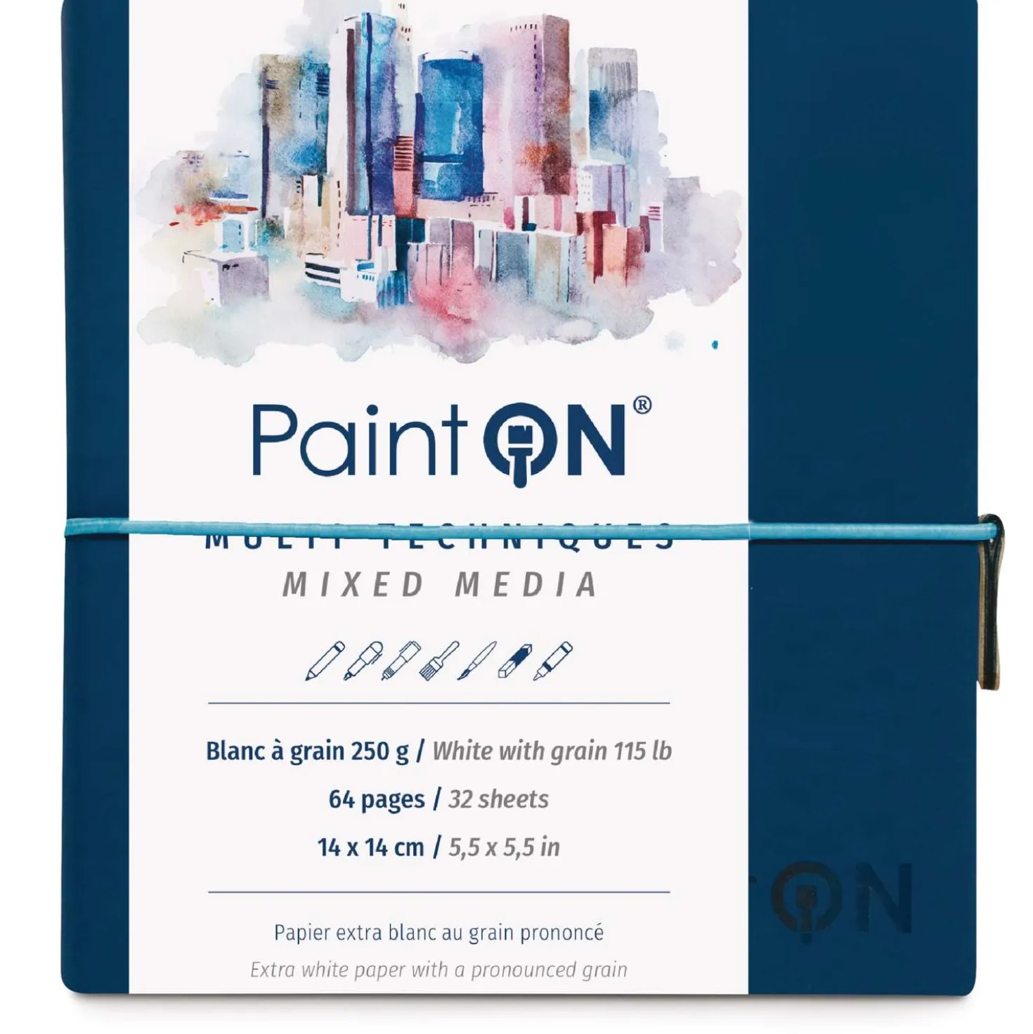 Clairefontaine Paint ON, Skizzenheft mit Fadenbindung