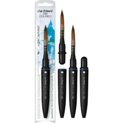 da Vinci GO COLINEO Reise-Verwasch- und Aquarellpinsel, rund, Serie 8442