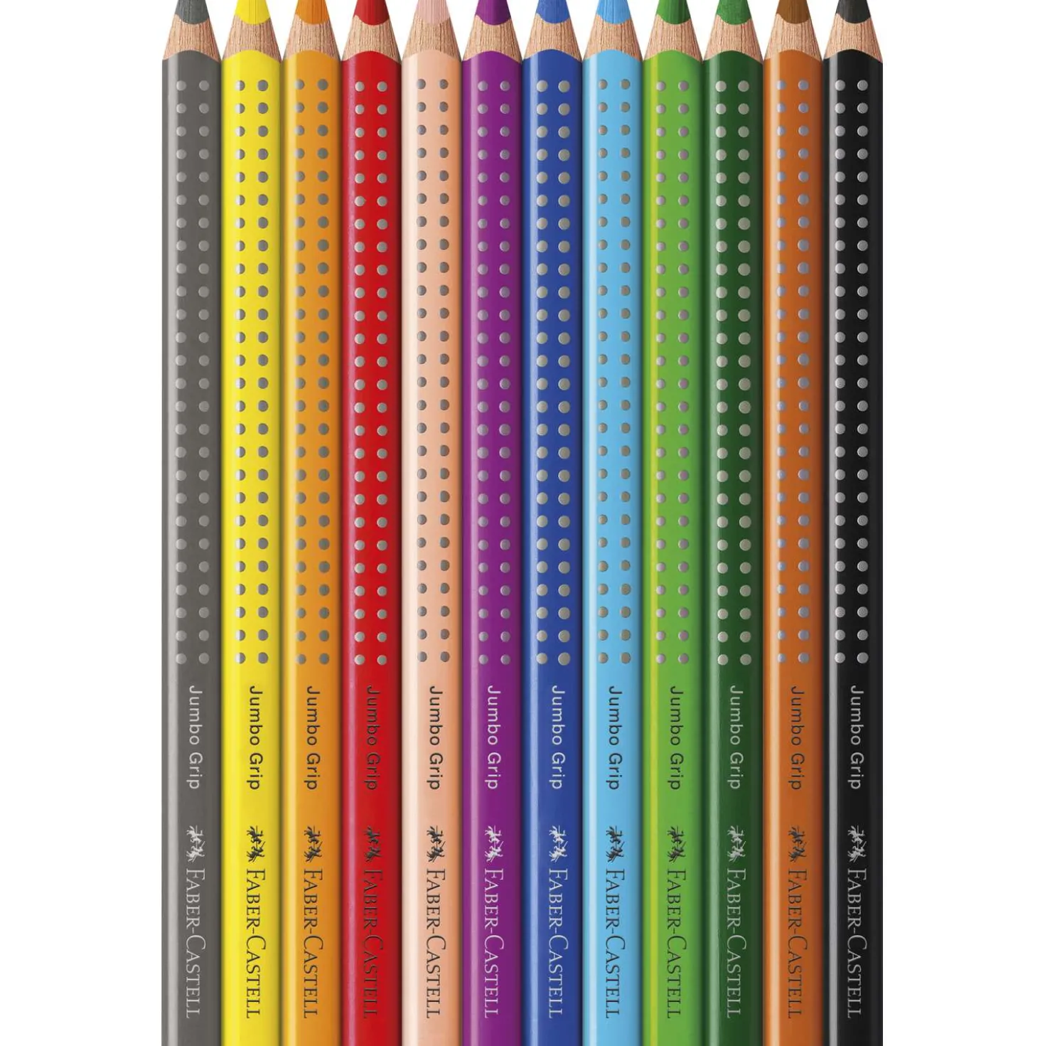 FABER-CASTELL Jumbo Grip Farbstifte-Set