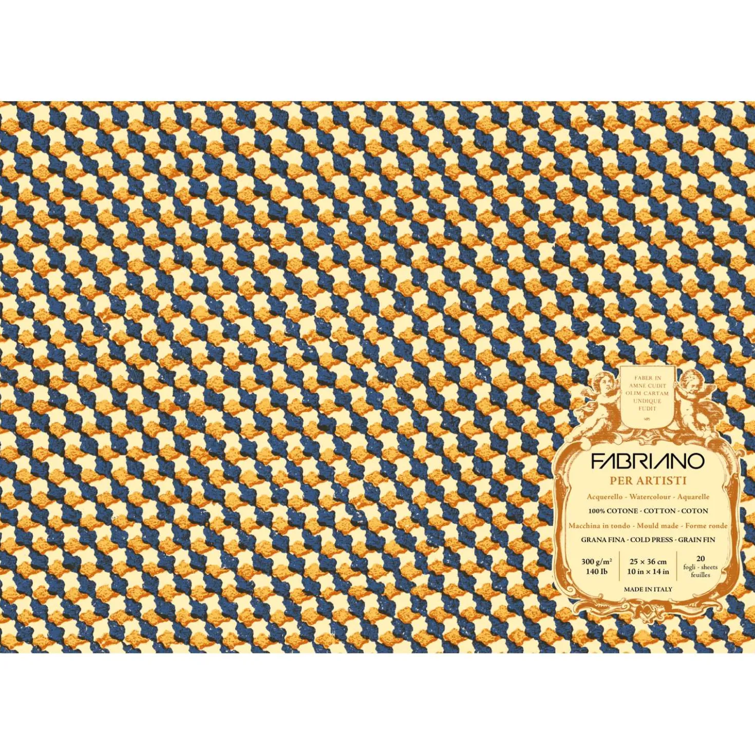 FABRIANO® Blocco per Artisti Aquarellblock, Feinkorn