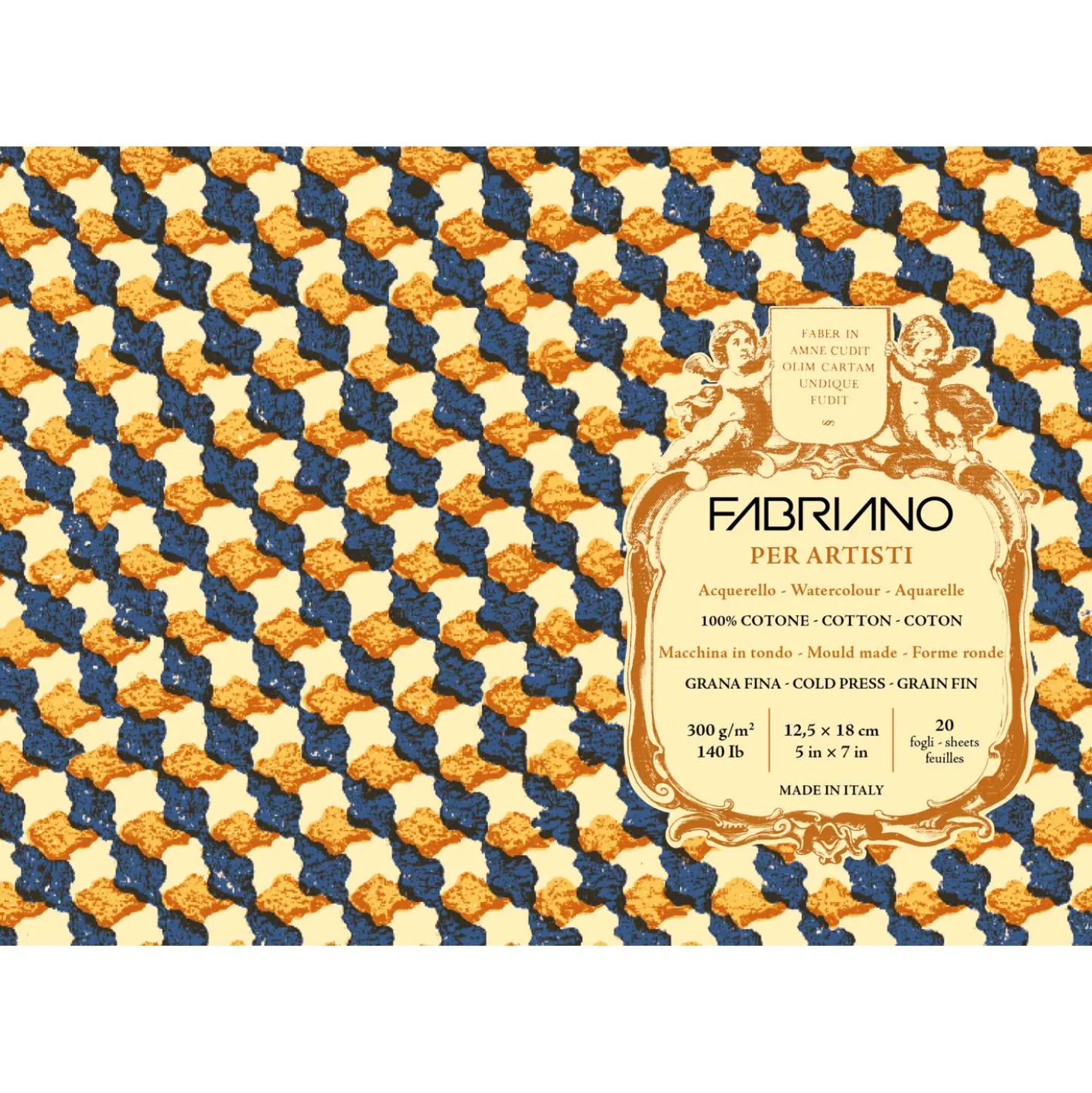 FABRIANO® Blocco per Artisti Aquarellblock, Feinkorn