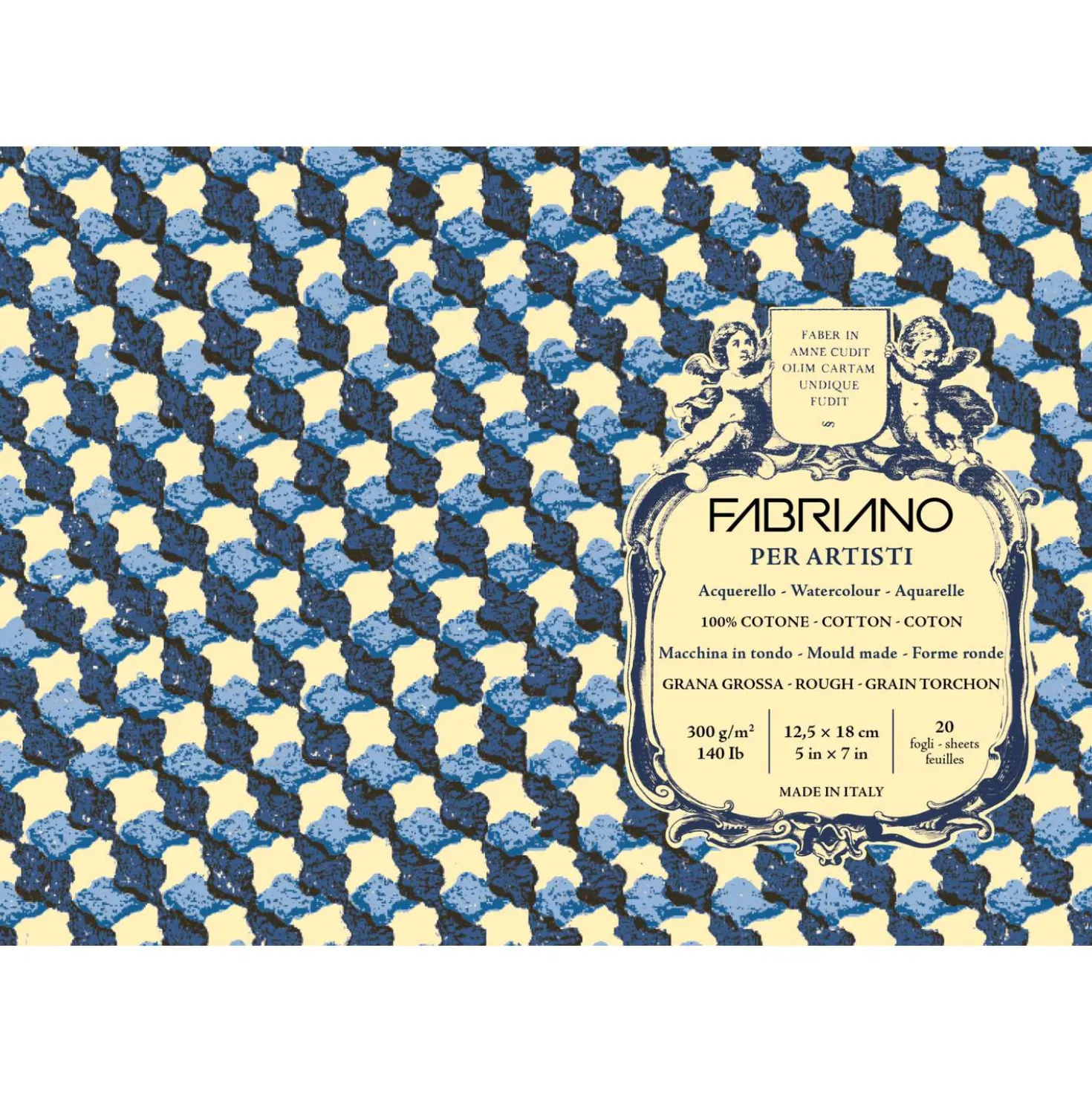 FABRIANO® Blocco per Artisti Aquarellblock, Grobkorn