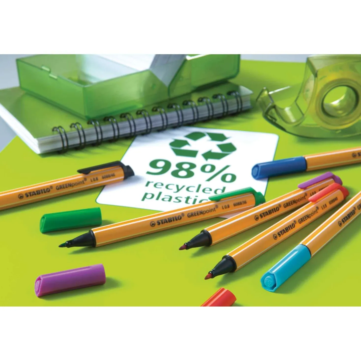 Faserstifte STABILO® GREENpoint