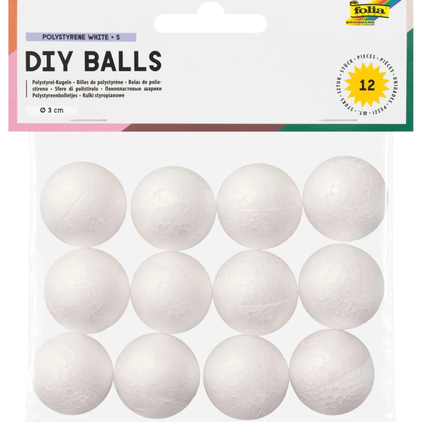 folia® Polystyrol-Kugeln