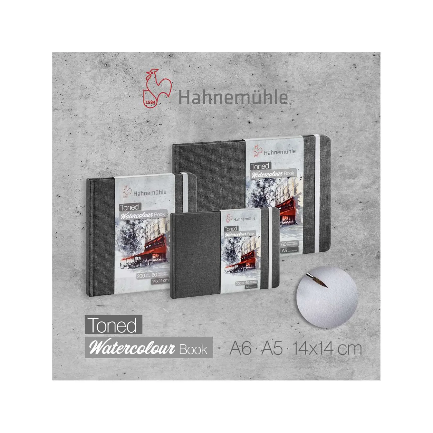 Hahnemühle Toned Watercolour Book