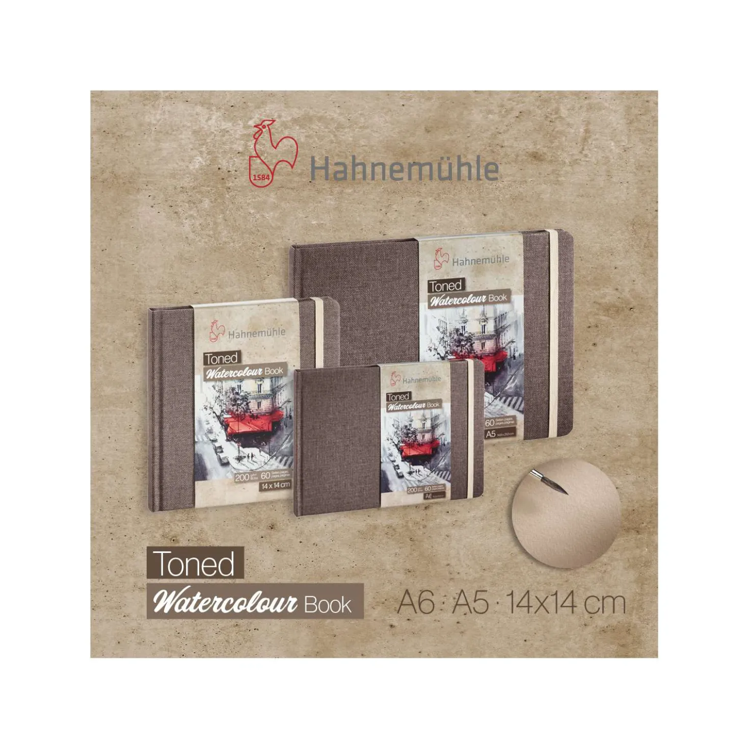 Hahnemühle Toned Watercolour Book