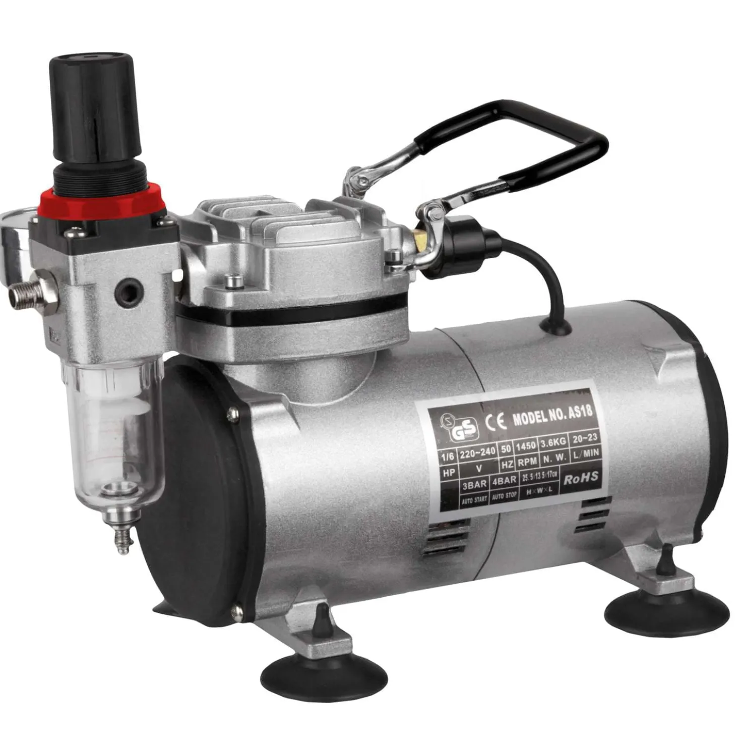 HONSELL Airbrush Mini-Kompressor 18