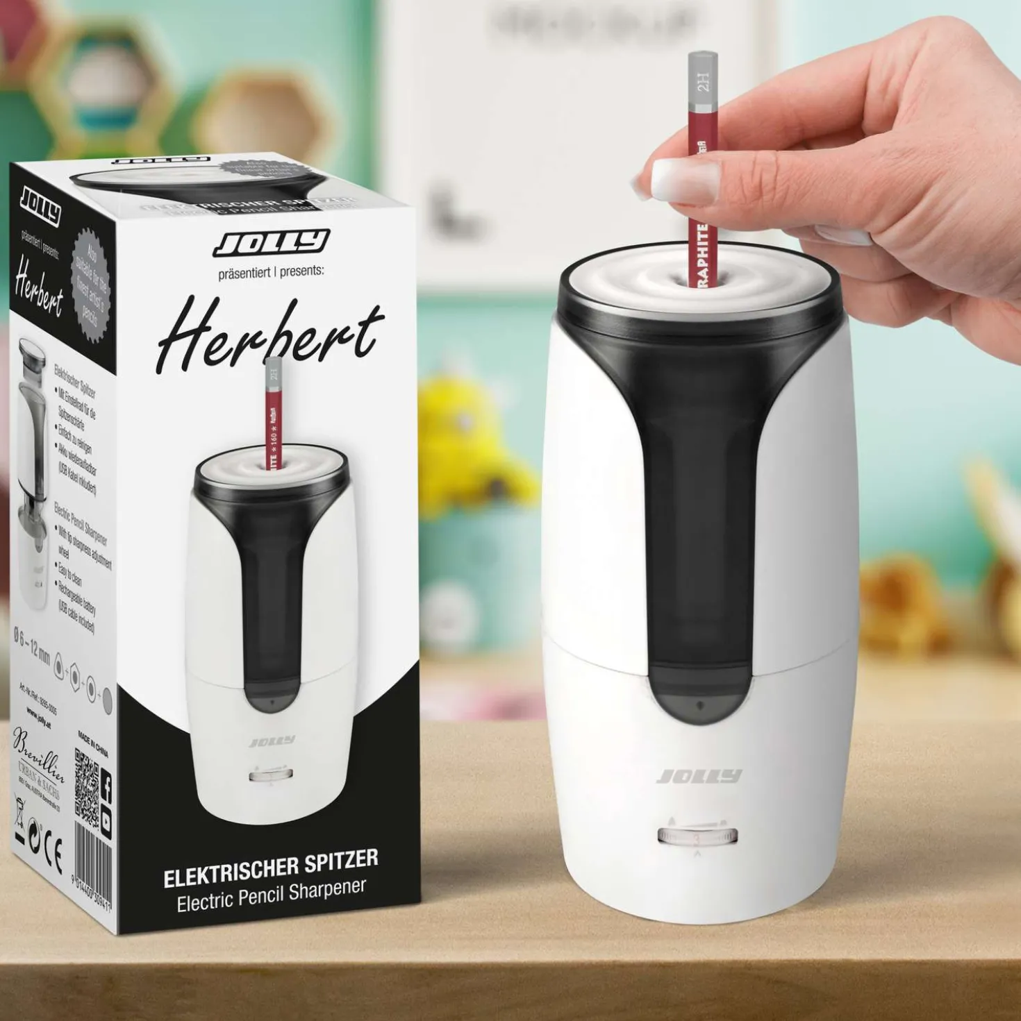 JOLLY Allround-Elektrospitzer Herbert