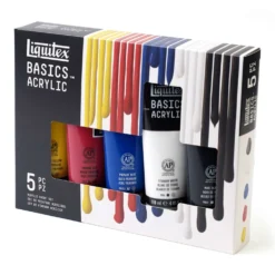Liquitex® BASICS™ Acrylfarben Primär-Set