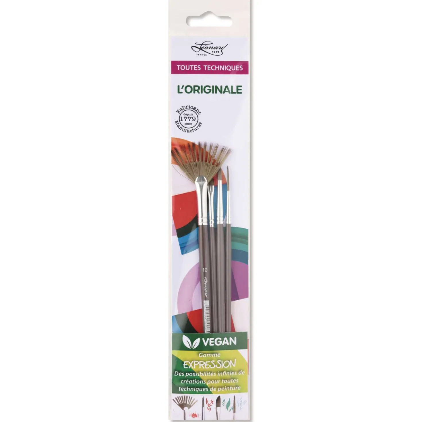 Léonard Expression Serie 50, vegan Allroundpinsel