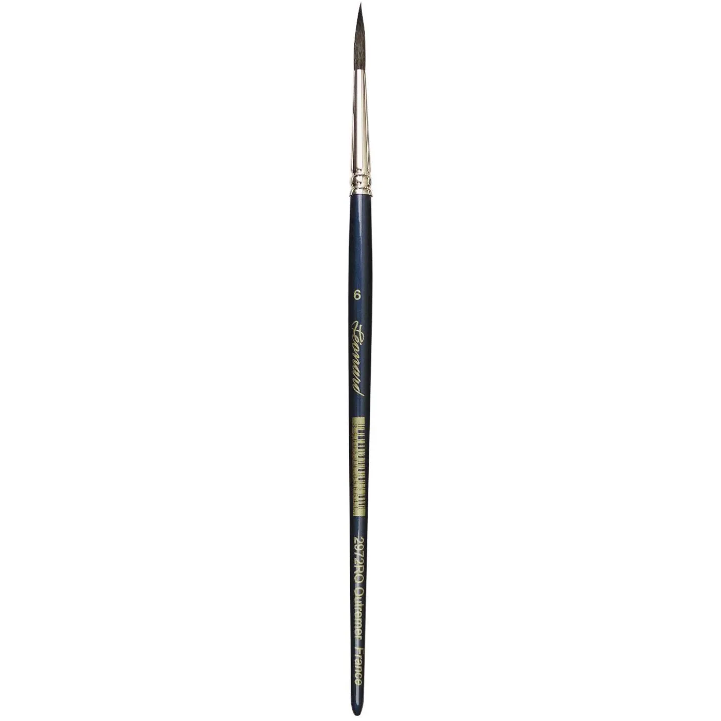 Léonard Outremer Serie 2972RO, rund, Fehhaar-Imitation