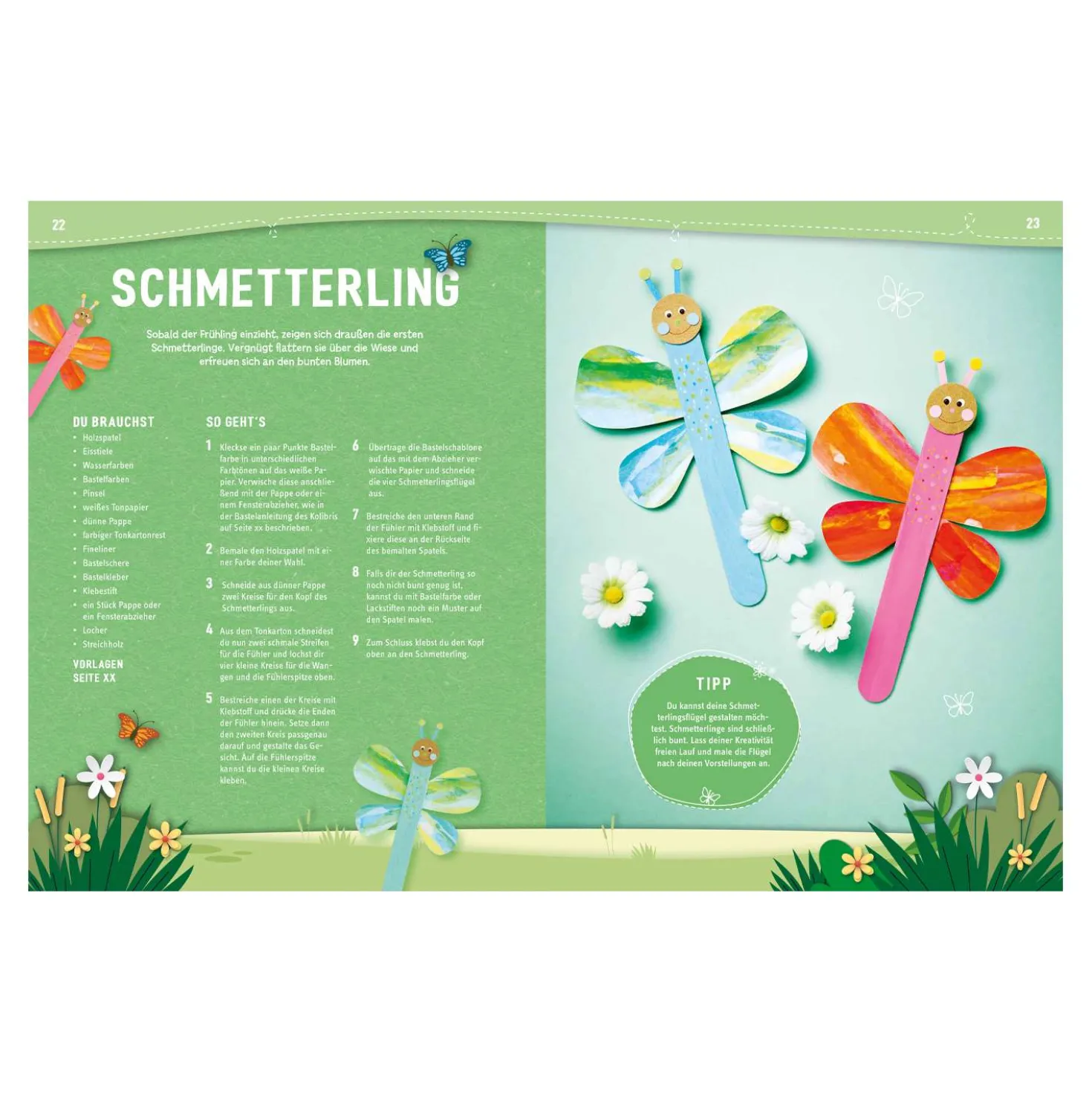 Mein tierisches Bastelbuch um die Welt