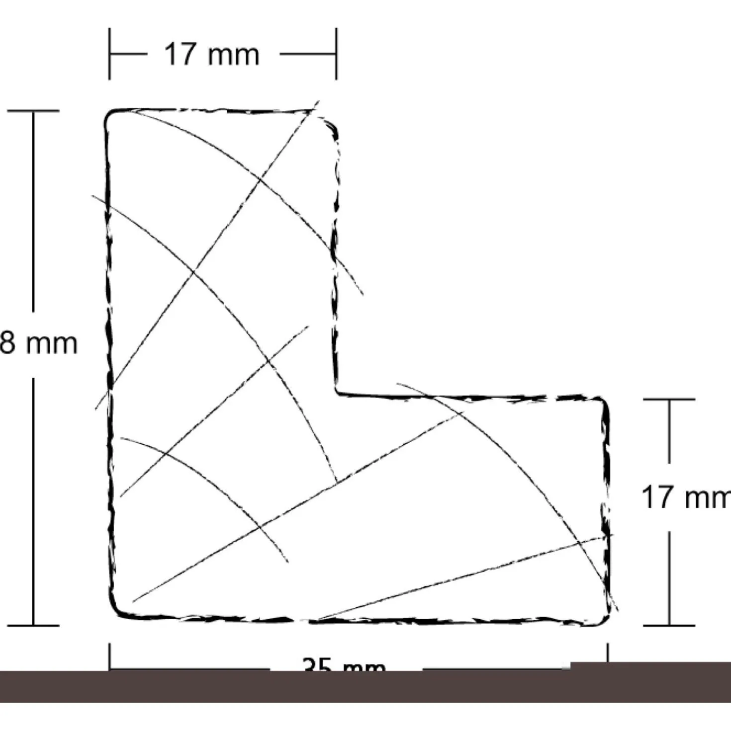nielsen® Schattenfugenrahmen Bausatz
