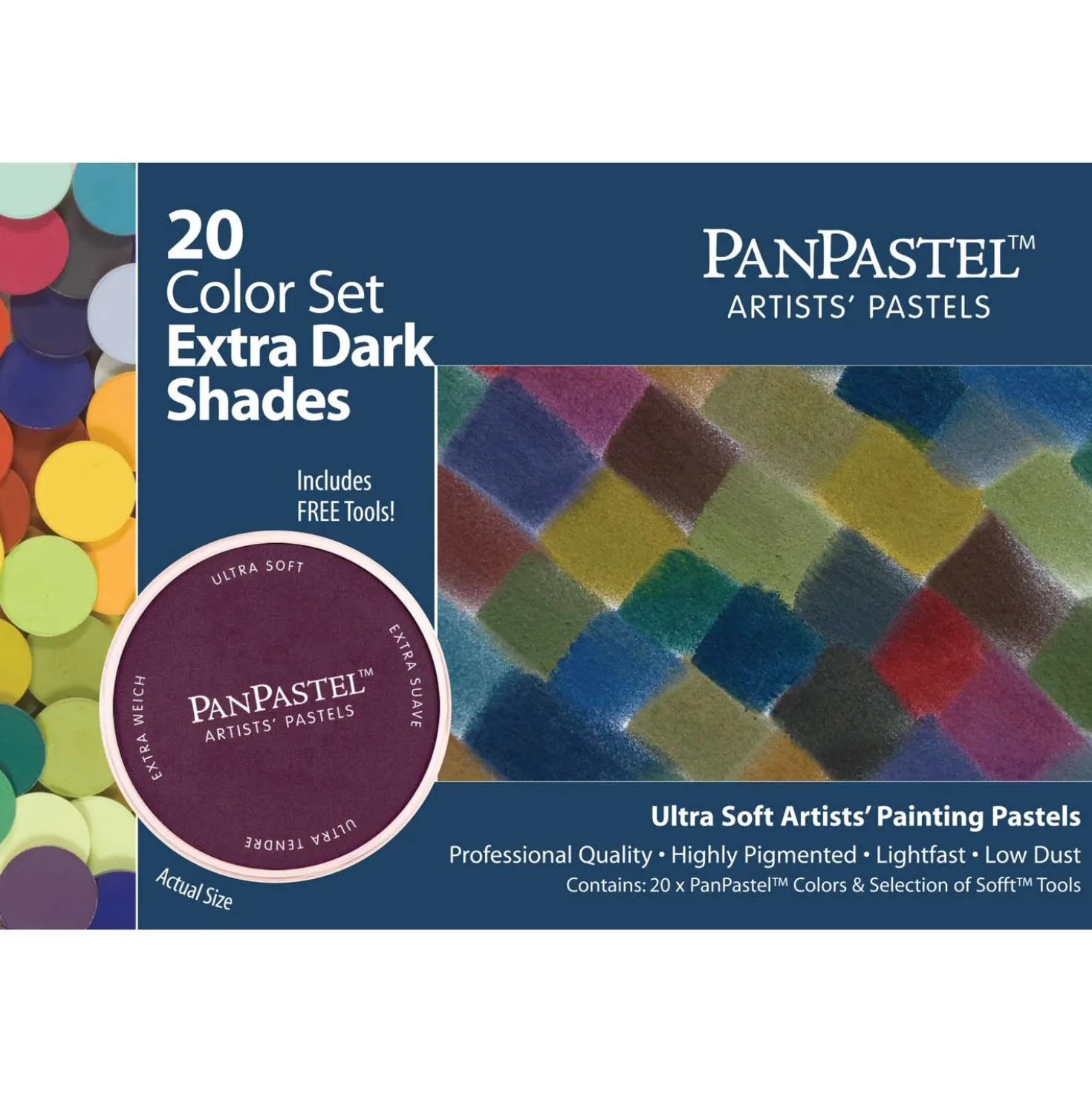 PANPASTEL® Ultra Soft Künstlerpastelle 20er-Sets