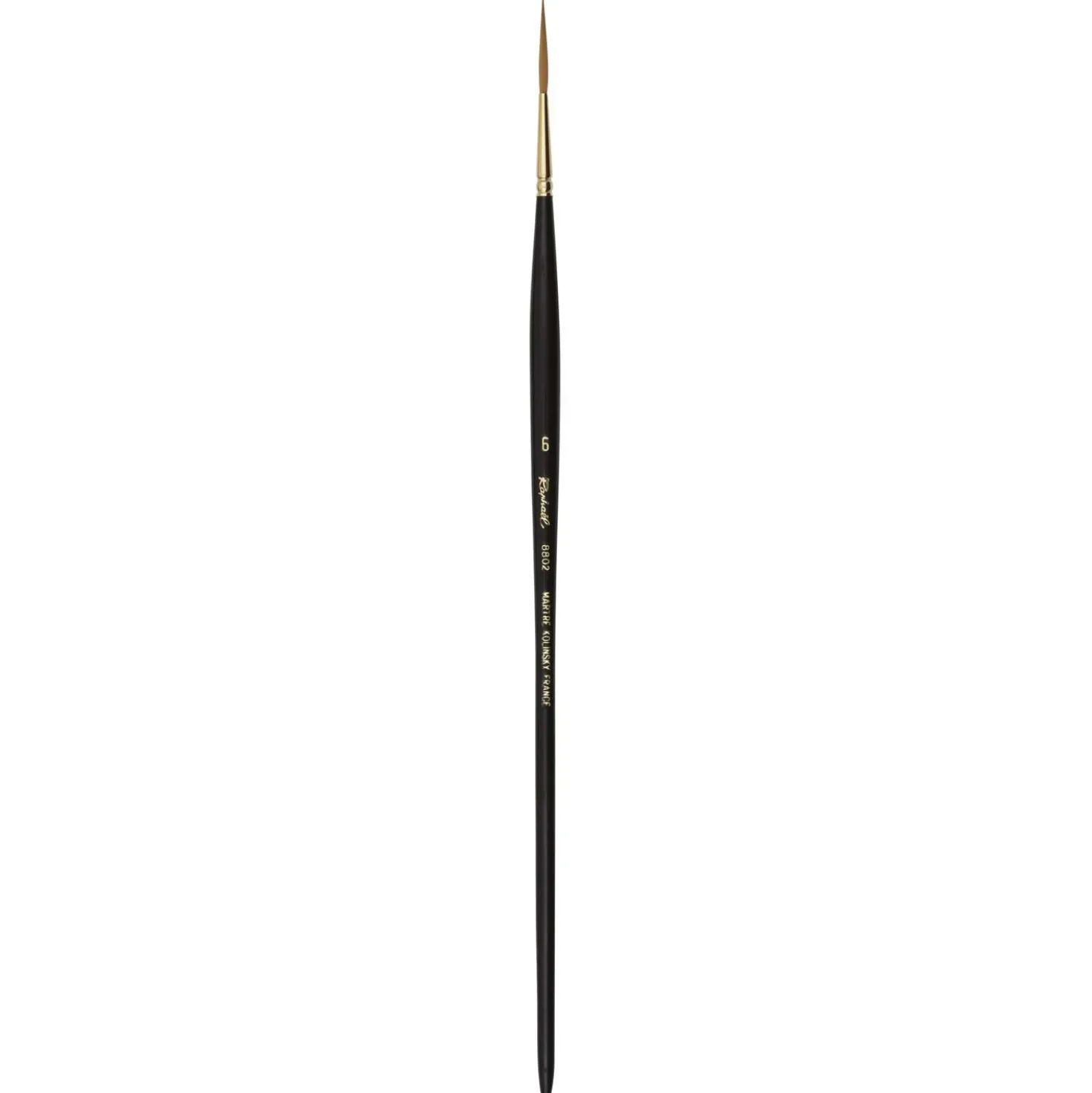 Raphaël® Serie 8802 Kolinsky Gold Rundpinsel lange Spitze