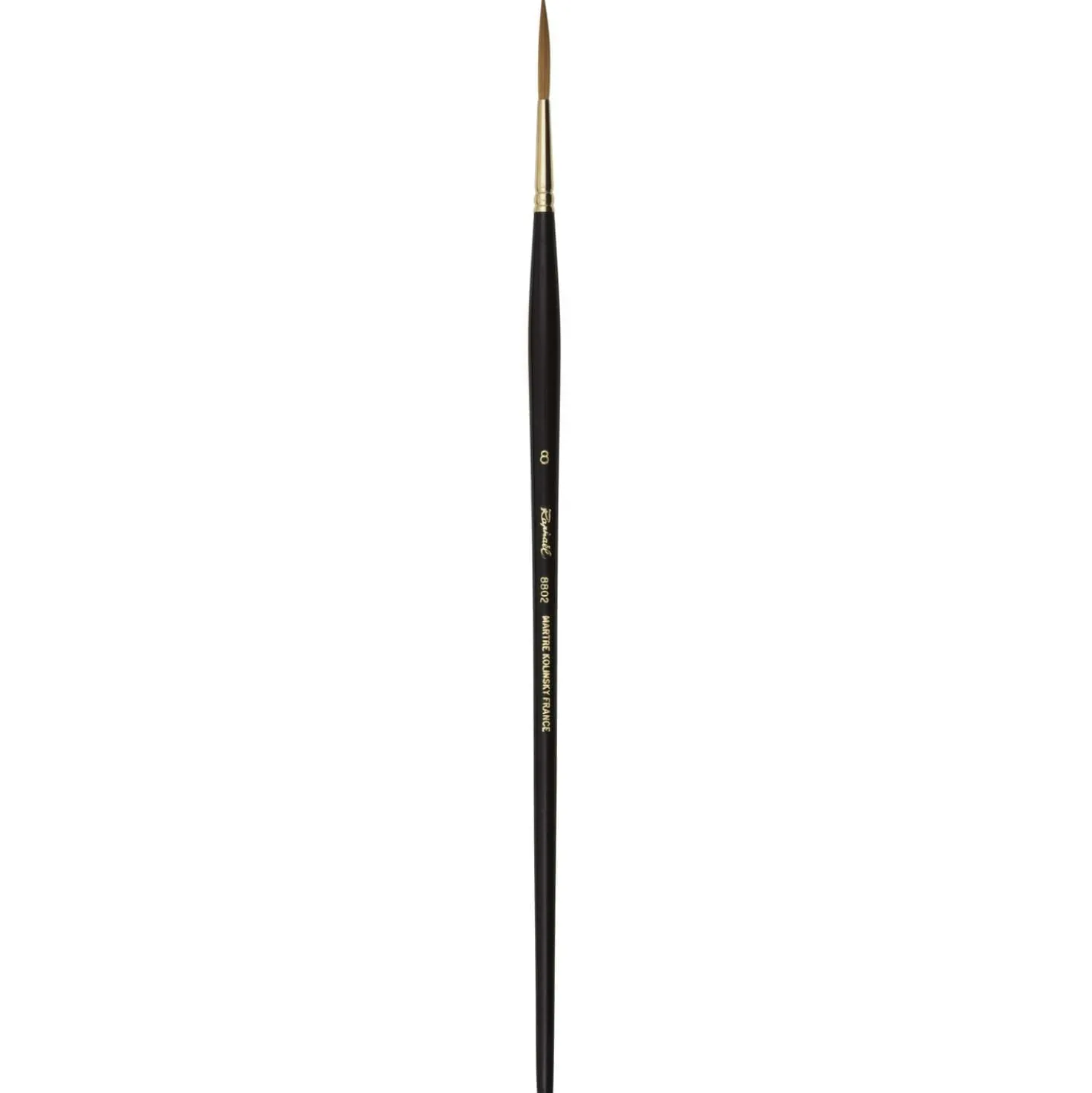 Raphaël® Serie 8802 Kolinsky Gold Rundpinsel lange Spitze