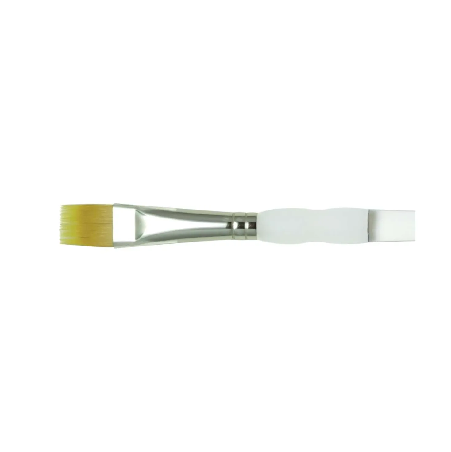 Royal & Langnickel Gold Taklon SG730 Synthetikpinsel, Soft Grip, Flach
