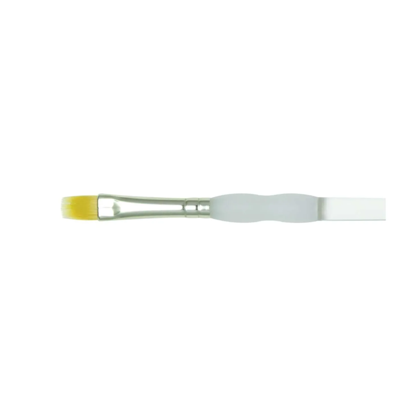 Royal & Langnickel Gold Taklon SG730 Synthetikpinsel, Soft Grip, Flach