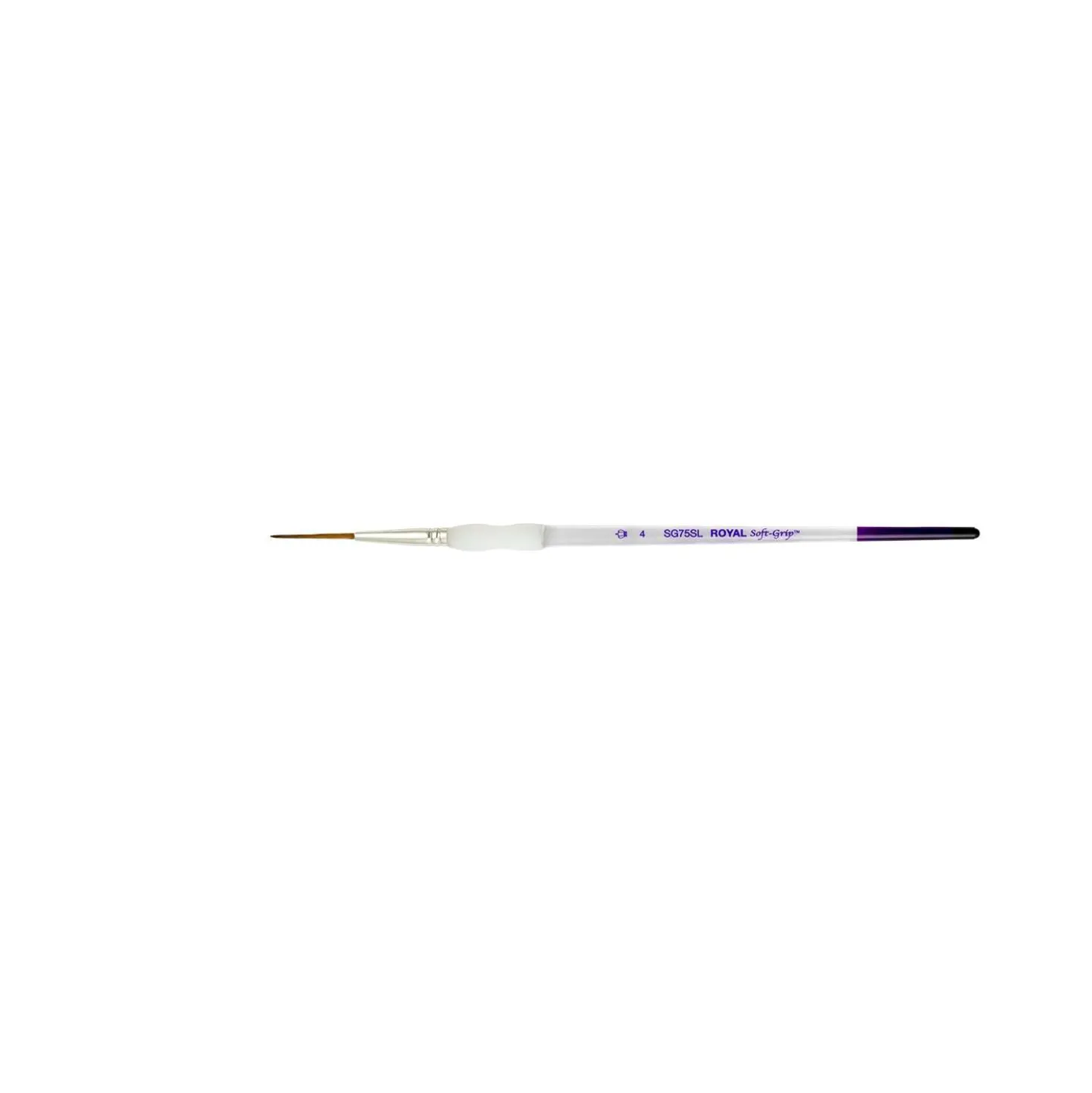 Royal & Langnickel Soft-Grip™ Synthetik-Rotmarderhaarpinsel, SG75SL, Schlepper