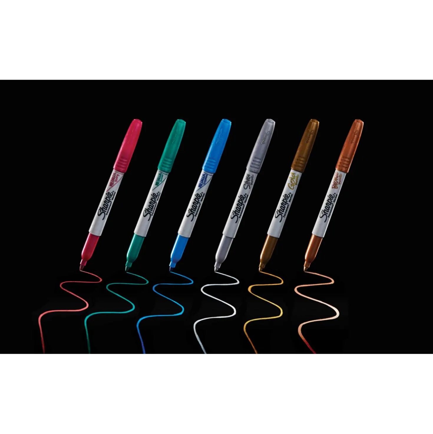 Sharpie Permanent-Marker, Metallic-Set
