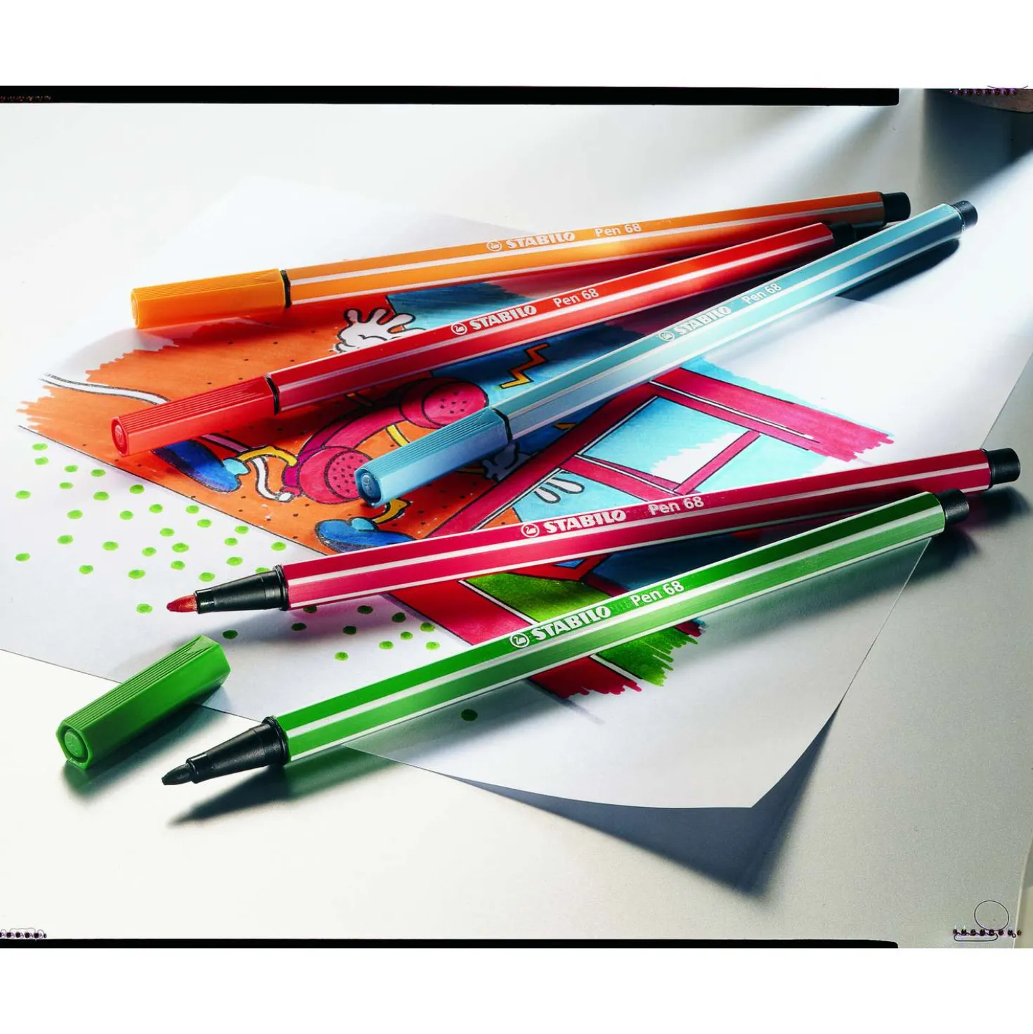 STABILO® Pen 68 Fasermaler, einzeln