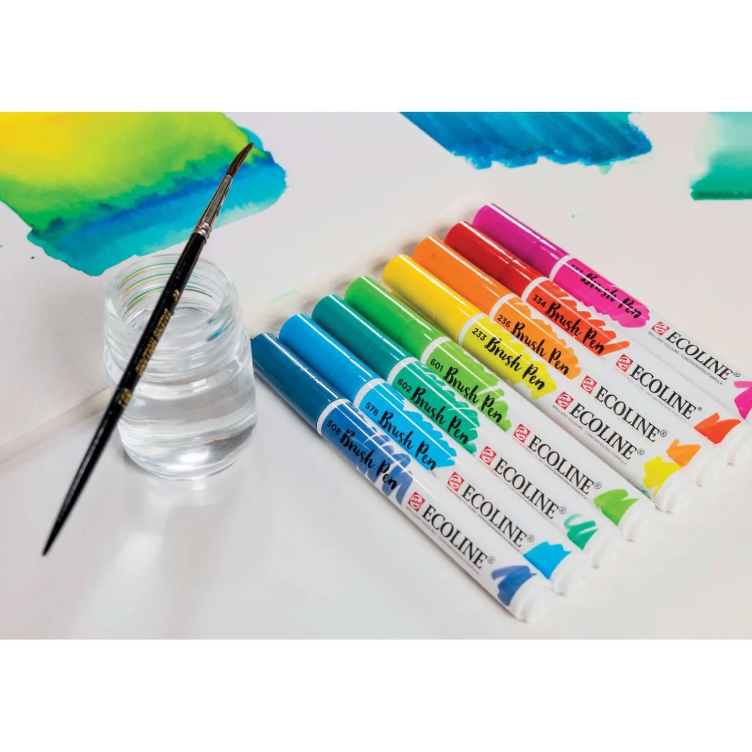 Talens ECOLINE® Brush Pen Marker 30er Ergänzungs-Set